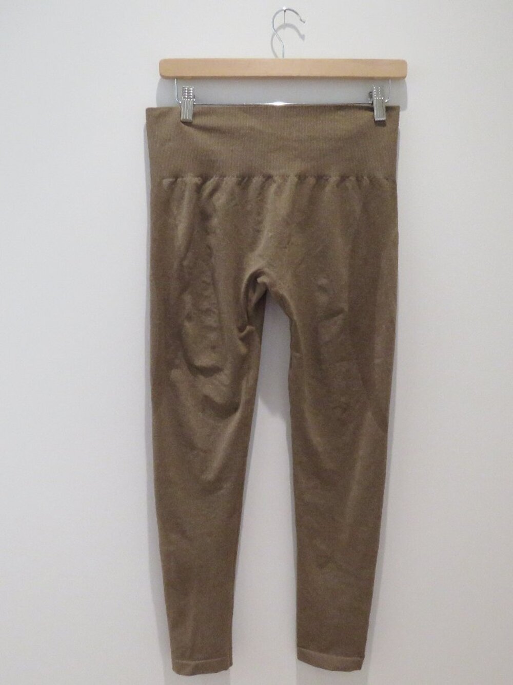 NVGTN Contour Seamless Leggings in Mocha Brown XL Athleisure Gym Workout Stretch - Picture 3 of 11
